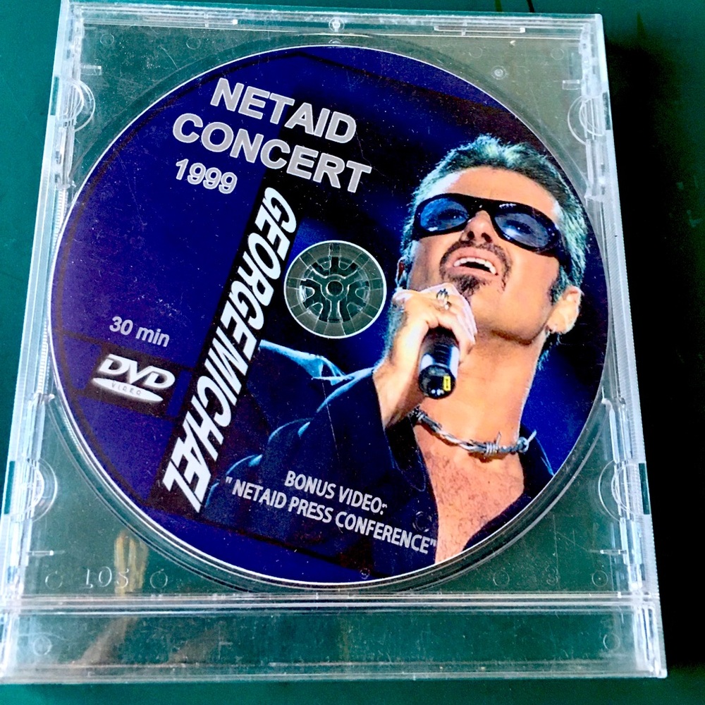 George Michael NetAid Concert 1999 DVD